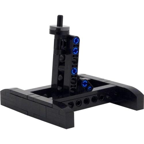 MOC Bracket Display Stand Building Blocks For X-Wing 75102/75149/75218 Space Fighter Support Bricks Idea Toys For Children Gifts