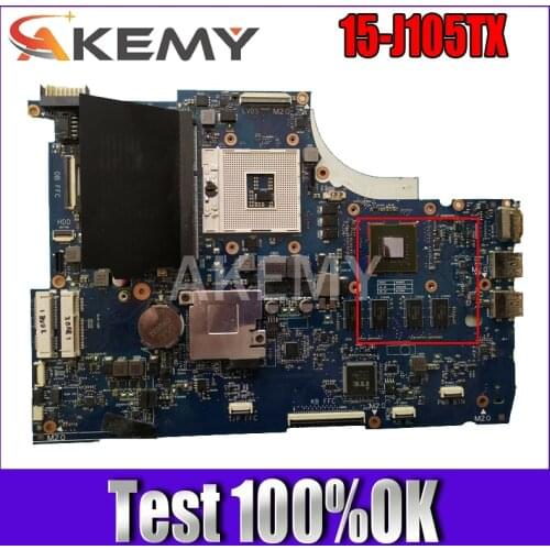 Akemy 741653-501 741653-001 720569-501 For HP Envy 15-J105TX 15-J Laptop Motherboard HM86 DDR3L GT750M 2GB