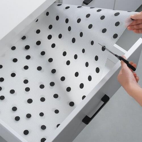 Reusable Drawer Mat Oil-proof Moisture Kitchen Table Shelf Liner Mats Cabinets Pad Paper Non Slip Waterproof Cupboard Placemat