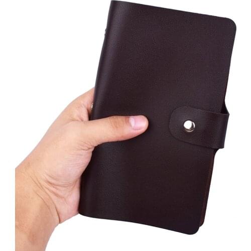 New 96 Slots Card Holder Wallet Women Men Housekeeper Large capacity Credit Card Cover Hasp Organizer Card Case Purse Clutch Bag