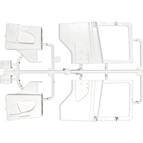 Door Trim T Plate Car Door Decoration for 1/14 Tamiya Scania R470 R620 R730 RC Truck Tractor Accessories