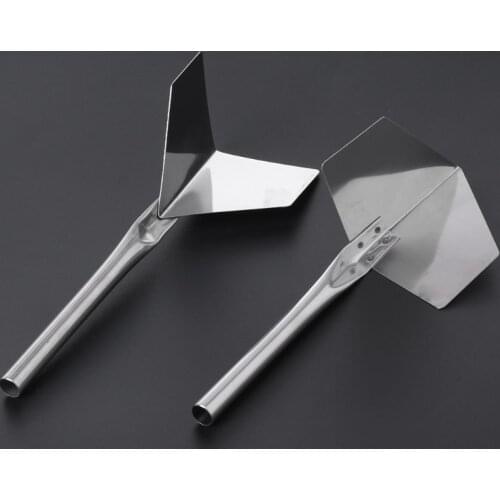 1 Pc Stainless Steel Garden Metal Handle 90 Degree Drywall Outdoor Corner Trowel