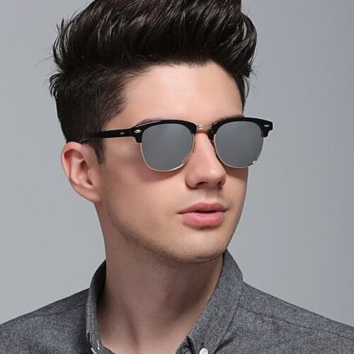 Classic Polarized Sunglasses Men Women Retro Brand Designer High Quality Sun Glasses Female Male Fashion Mirror Sunglass