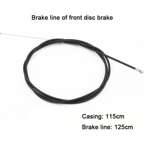 Electric Scooter Universal Brake Line Front and Rear Brake Line Drum Brake Line Disc Brake Line Brake Handle Line