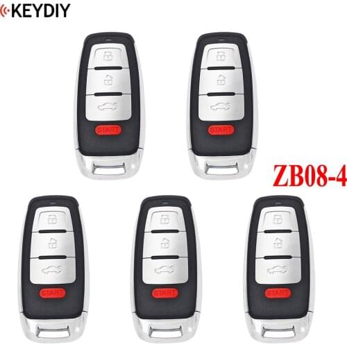 KEYDIY Universal Smart Key ZB08-4 for KD-X2 Car Key Remote Replacement Fit More than 2000 Models