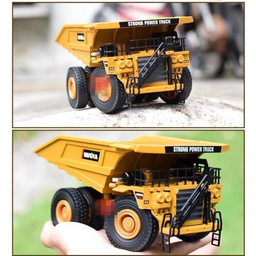 High simulation alloy engineering vehicle model, 1: 40 alloy large mine car, toy vehicles, free shipping