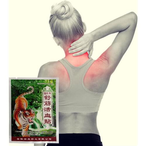 Hot Sale 24Pcs tiger Analgesic Plasters use for shoulder pain Relief Medical Lumbar muscle strain Plasters Body aches Patches