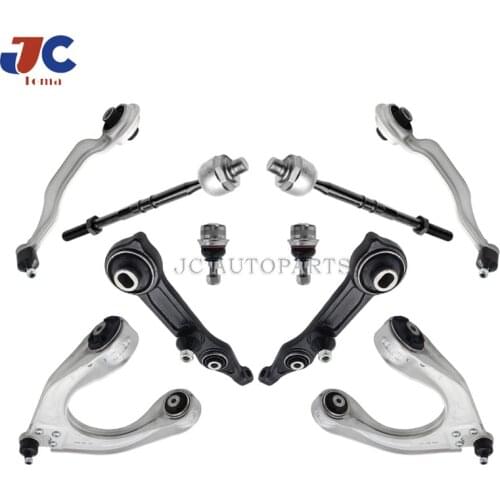 12 pcs/set Truck Control Arm For Bens W211 W219 E320 E350 E500 Front Auto suspension Parts lower Control Arm kit Tie Rod end