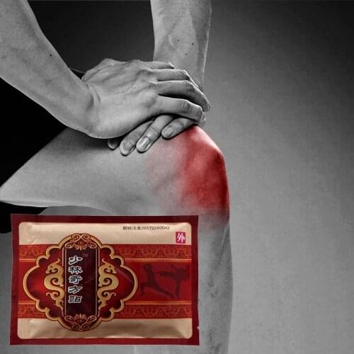 8Pcs/Bag Chinese herbal medicine Plaster Balm Muscle Rthritis Neck Body Massage Care Patch Self heating