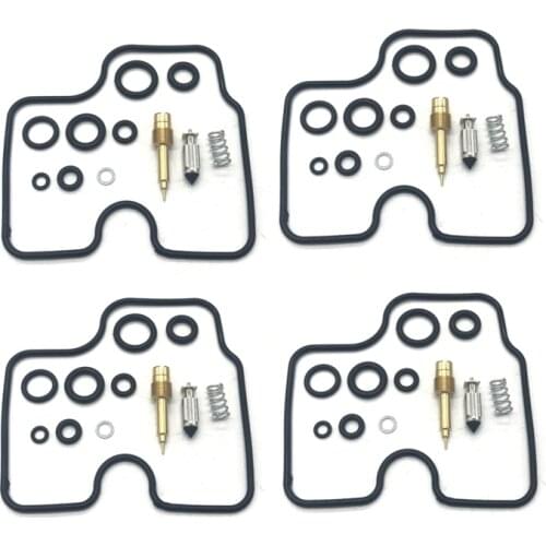 AU05 -4Set for NC31 CB400 CB400SF CB 400 SF NC 31 Motorcycle Carburetor Repair Kit Floating Needle Air Screw Gasket