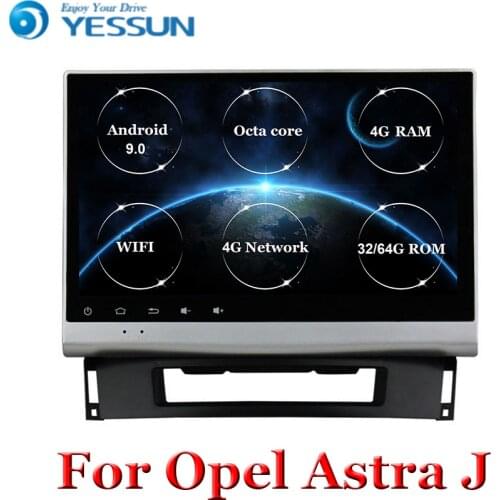 Android 9 Octa core Car GPS navigation For Opel Astra J 2010+ head unit multimedia player radio tape recorder auto stereo NO DVD
