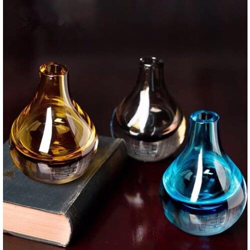 Color Decoration Small Glass Vase Decoration Modern Minimalist Home Living Room Dining Table Transparent Flower Arrangement