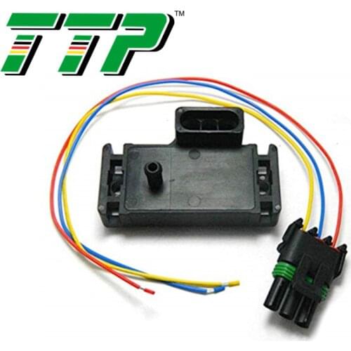 TTP 3 Bar Map Sensor OEM PS10081 AS210 16040749 12223861 Intake Air Pressure Sensor
