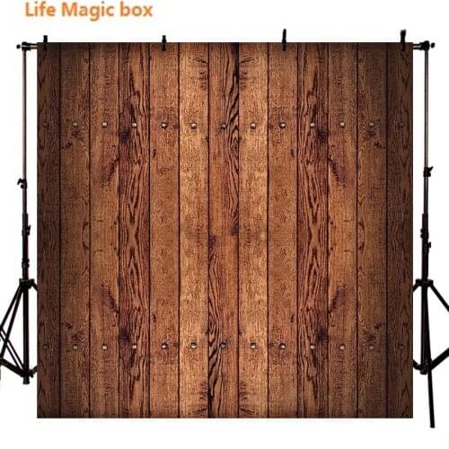 Birthday Photography Backdrop Vinilo Fotografia Primary Color Vertical Wood Plank Foto-290