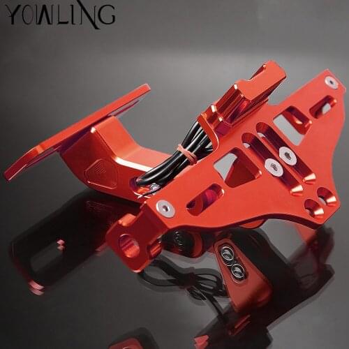 For Honda CBR 250RR 400RR 600RR 900RR 954RR 1000RR 125R 250R 300R 400R 500R CB RVT 1000R VFR License Holder Registration Plate