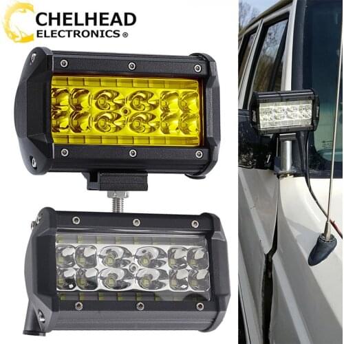78W 5'' Light Bar Led Worklight Running Fog Lamp Combo Beam 12V 24V Camping Car Truck Track Off road 4x4 Wheel Drive Lighting