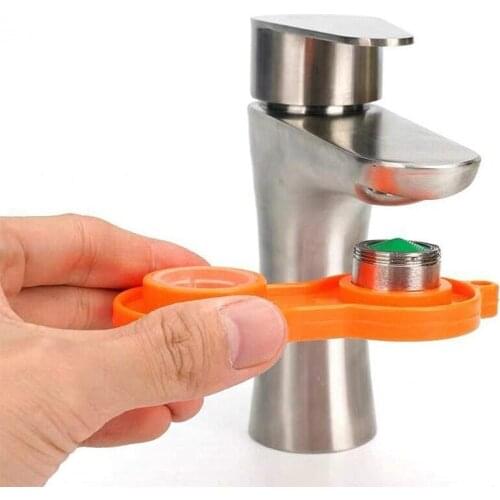 Faucet Bubbler Wrench Water Outlet Aerator Universal Wrench Faucet Nozzle Filter Repair Tool Replacement Disassembly Tool Spanne