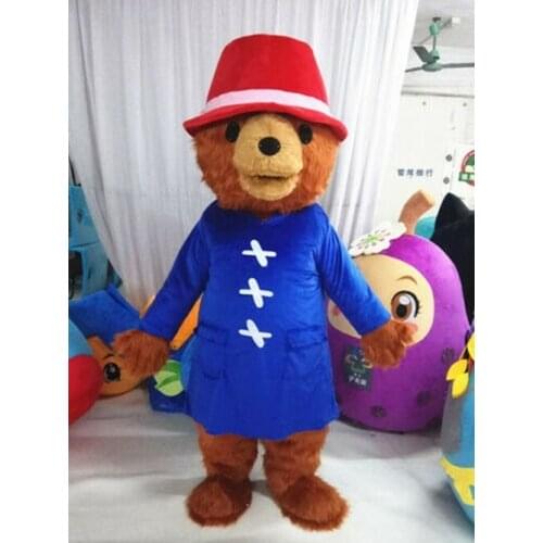 Cute Shaggy Bear Cosplay Furry Suits Party Game Fursuit Cartoon Dress Outfits Carnival Halloween Xmas Easter Advertising Apparel