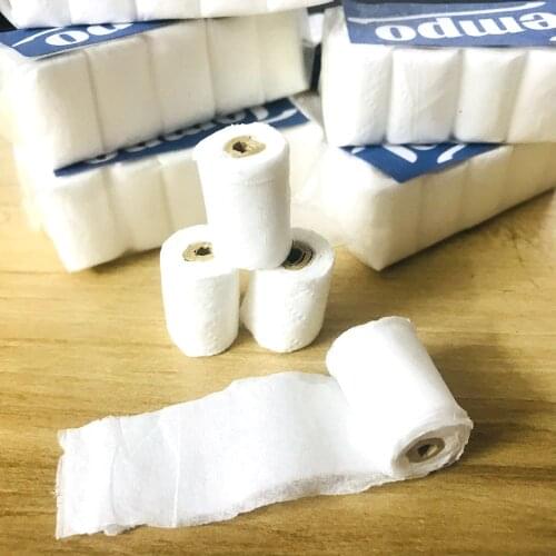 1/6 Scale Miniature Dollhouse Mini Facial Tissue Paper Towel for Blyth Barbies BJD Doll House Kitchen Pretend Play Toys