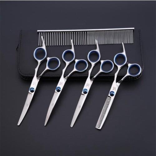 Dog Grooming Scissor Pet Scissors Hair Clippers For Dogs Professional Canine Hairdresser Thinning Scissors