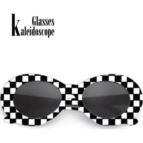 Kaleidoscope Glasses Women Sunglasses NIRVANA Kurt Cobain Sun Glasses Clout Goggles Retro Women Sunglass Male Female Eyewears