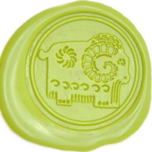 Personalized Name Customized Wax Seal Stamp, Personalized Wedding Invitation, Chinese Zodiac Goat Wax Seal Stamp