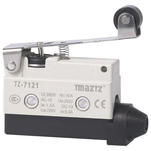 Rubber roller long lever mini Limit Switch omron limit switch TZ 7121 D4MC-2000 XCJ-128