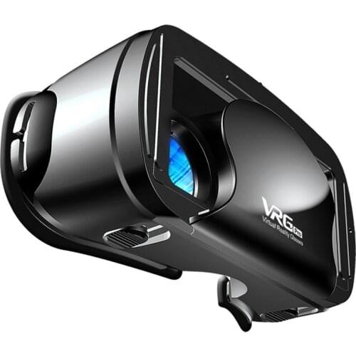 VRG Pro 3D VR Glasses Virtual Reality Full Sn Visual Wide-Angle VR Glasses for 5 to 7 Inch Smartphone Eyeglasses Devices
