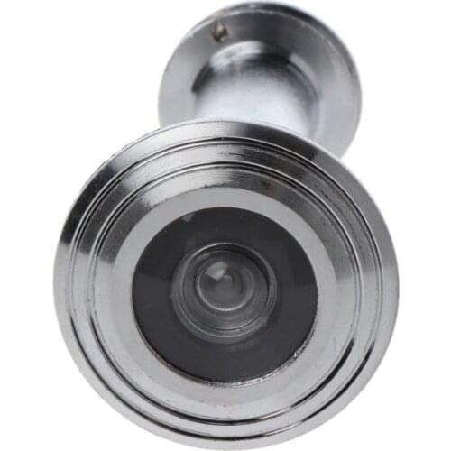 1PC 220 Degree Wide Door Viewer Privacy Cover Adjustable Security Door Eye Viewer