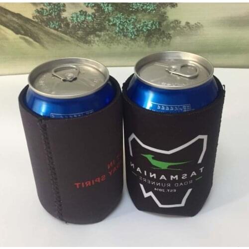 200 pcs/lot Stubby Holders Custom With Customer Logo Printed Neoprene Beer Cooler Can Cooler For Wine Foods And Beer Bottle