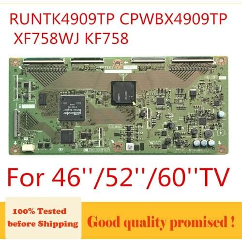 4909TP T Con Board for SHARP LCD-60LX840A LCD-52LX930A LCD-46LX930A RUNTK4909TP CPWBX4909TP XF758WJ RUNTKCPWBX T-CON Board