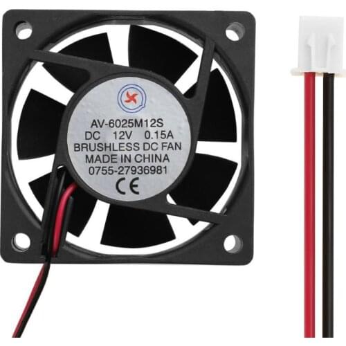60*60*25/80*80*15/92*92*25mm Low Noise Brushless Cooling Fan Computer Cooler System PC Accessories