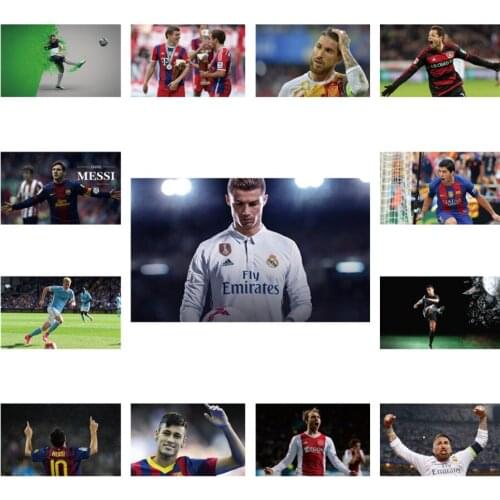 5D Diamond Painting Mosaic Famous Football Star Home Decor Diamond Embroidery Full DIY Cross Stitch Kits for Boys