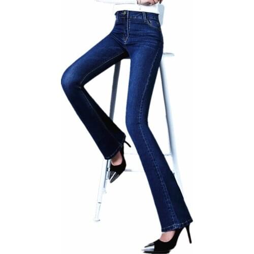 CHICKEN TOE Women's Flared Jeans