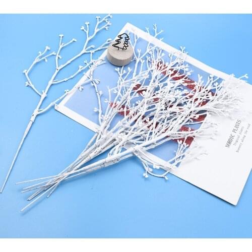 2/6 Pieces Vases for home decor christmas decorative flowers scrapbooking wedding bridal accessories clearance artificial plants