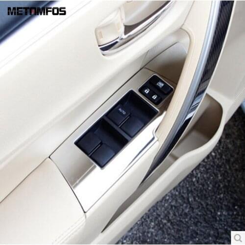 For Toyota Corolla 2014 2015 2016 Window Lift Switch+Air Vent Outlet+Read Light Gear Shift Box Cover Trim Interior Accessories