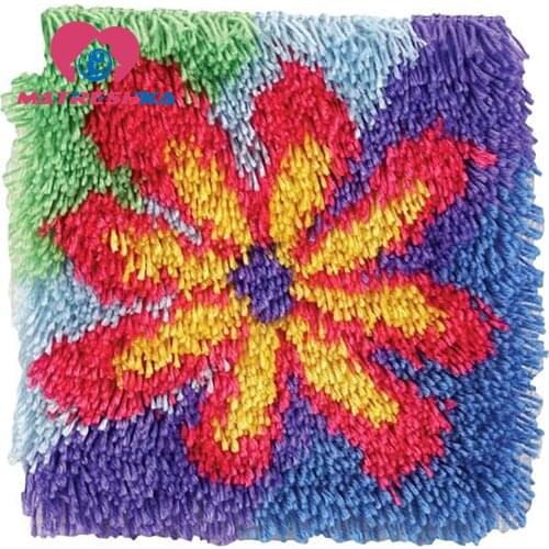 Carpet embroidery cushions Latch hook pilowcase kits Foamiran carpet embroidery cross-stitch pillow do it yourself home decor