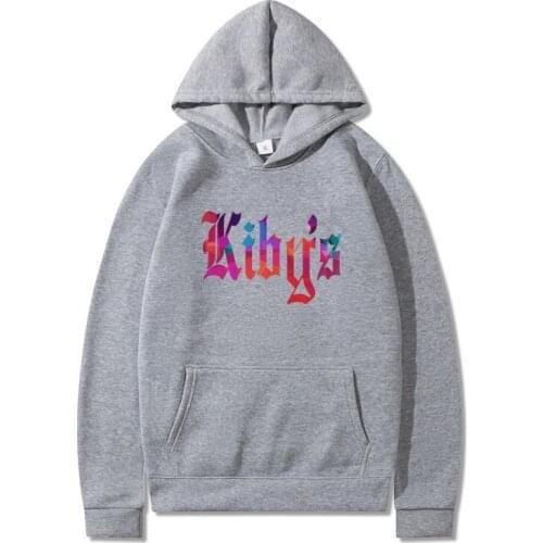 Hoodies Men Printed Fleece Hoodie Streetwear cotton Casual Men Women Hoodie Kibys Sweatshirts 2021 New