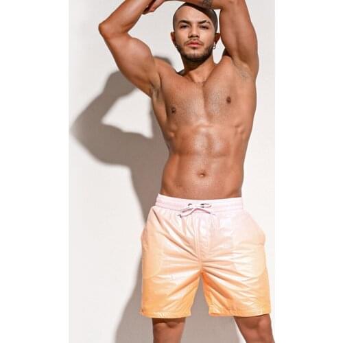 Men sexy beach shorts 2021 new summer swimwear men gym sports board shorts men swimming pool party shorts bikini swimsuits