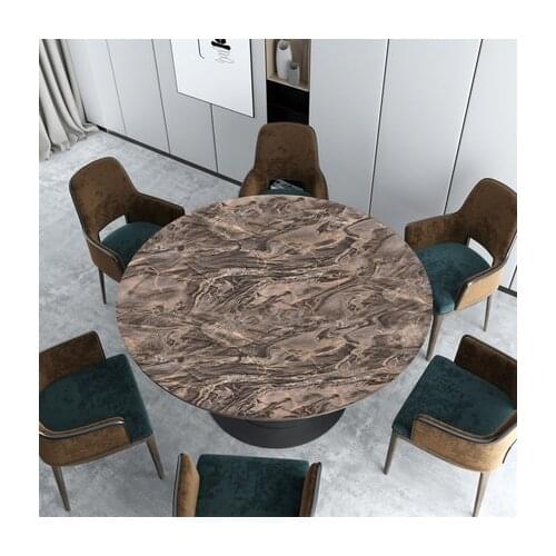 Soft Glass Round Tablecloth Europe Banquet Party Table Covers Home Decoration Kitchen Pattern Oil Table Cover Free Shipping