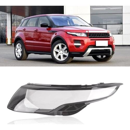 Car Front Headlight Head Light Lamp Lens Shell Cover Replacement for Land Rover Range Rover Evoque 2012-2015