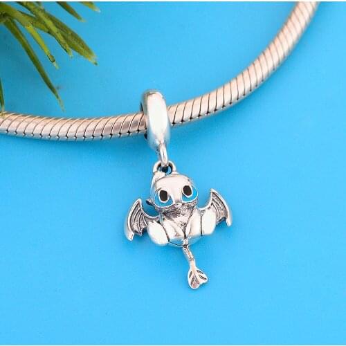 Berloque Animal Pendant Charm fit Silver Bracelet Necklace Jewelry Fashion Sterling Silver 925 Cartoon Beads for Family Gift