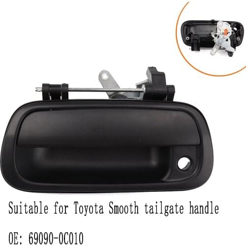 69090-0C010 for Toyota Tundra Tailgate Handle with Keyhole Trunk Door Handle Car Accessories