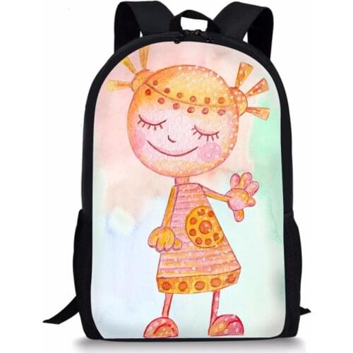 Cartoon Custom pattern New School Bag Children Backpack Boy Girl School Backpack Cartoon Student Bag 3D Printing Offload Backpac