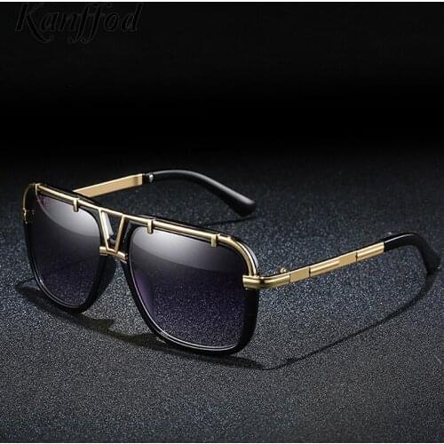Kanffod Oversized Square Sunglasses Women Men 2021 New Brand Design Polarized Leopard Big Frame Clear Lens Classic Driving Glass