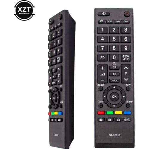 Smart LED TV Remote Control Replace For TOSHIBA CT-90326 CT-90380 CT-90336 CT-90351 Home Use High Quality Black
