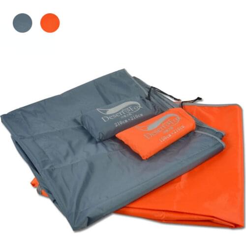 Waterproof Tent Picnic Tent Mat Floor Tarp Ultralight Pocket Tent Folding Camping Tent Mattress Beach Blanket For Camping Hiking