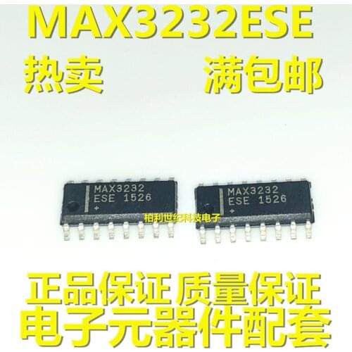 100% New&Original MAX3232ESE+T SOP-16