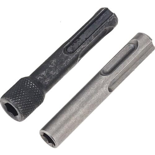 2PCS Hex Shank Screwdriver Holder Drill Bit Adaptor 1/4" Converter Socket Nut Impact Driver Set For Hammer Drilling Tool