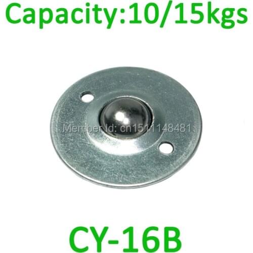 4pcs 5/8'' inch Flange Disc Ball transfer unit BCHC40 15kg load capacity CY-16B Cheap flange cargo conveyor transfer ball roller